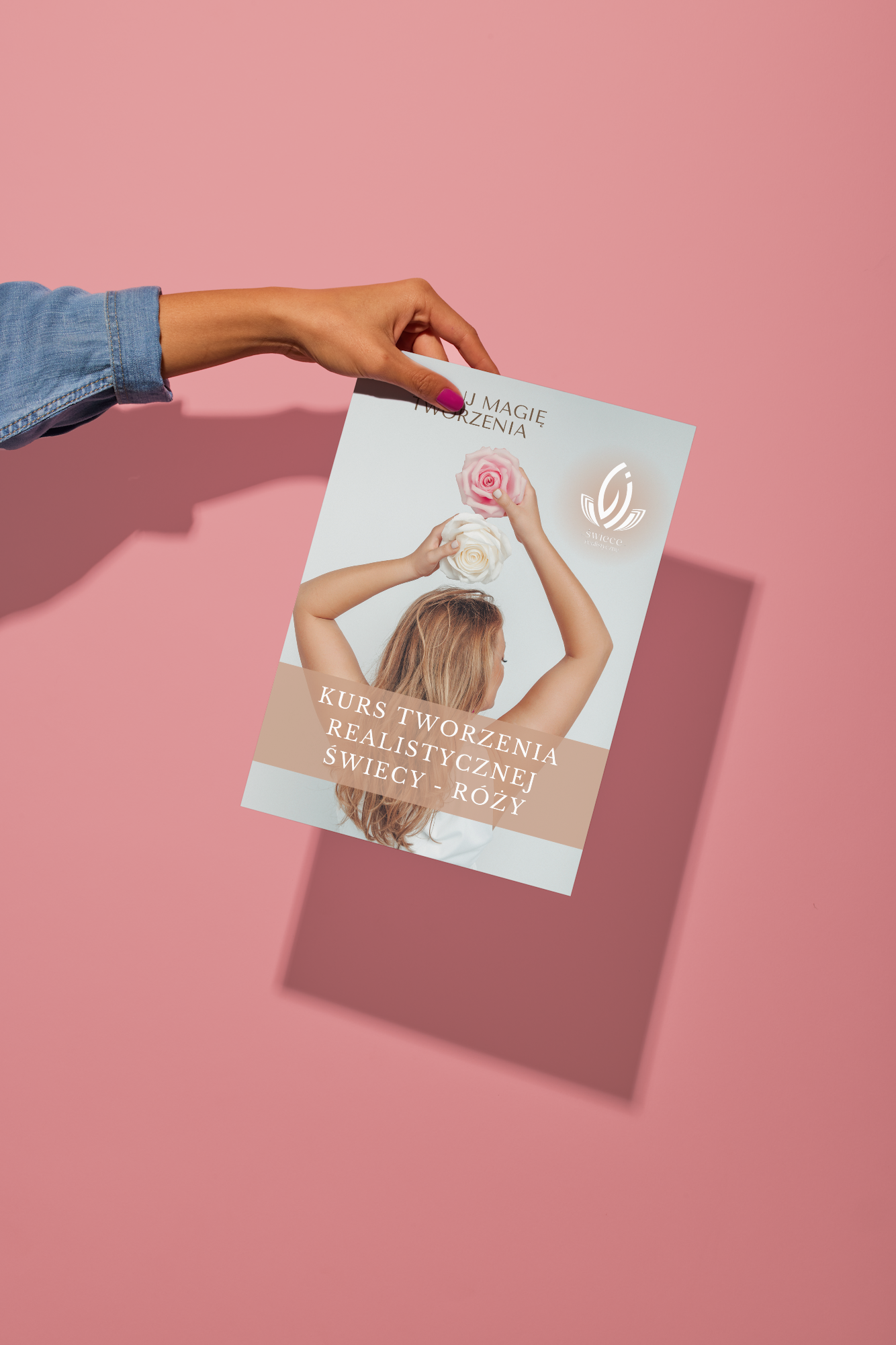 Zestaw do samodzielnego stworzenia realistycznej świecy - RÓŻY - obrazek 2