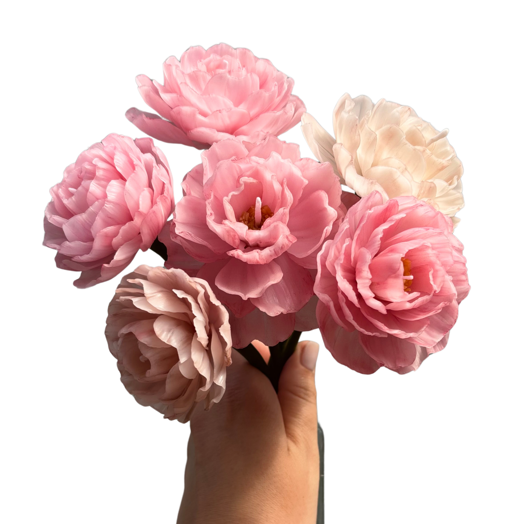 Box wykonany z 5/6 kwiatów z dodatkami - obrazek 3