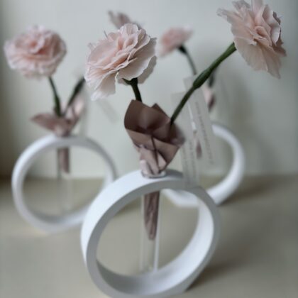 Kurs tworzenia realistycznych świec na łodydze - GOŹDZIKÓW