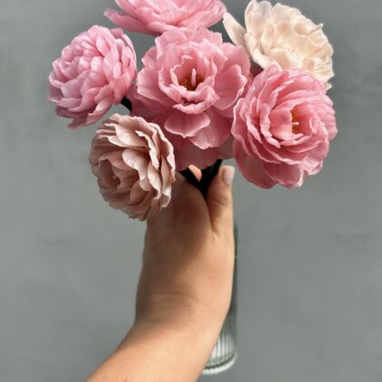 Kurs lepienia realistycznych świec na łodydze - PIWONII